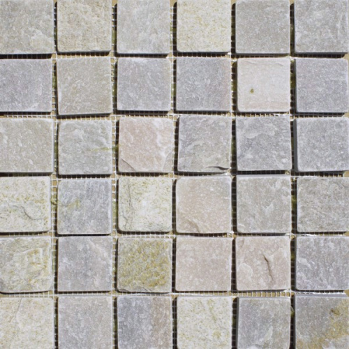 Мозаика Кам Квадрат Grey (300х300)