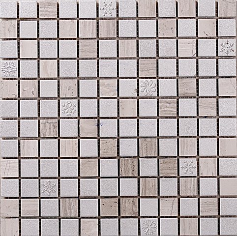 Мозаика Кам Silver Mix P (305-305-23)