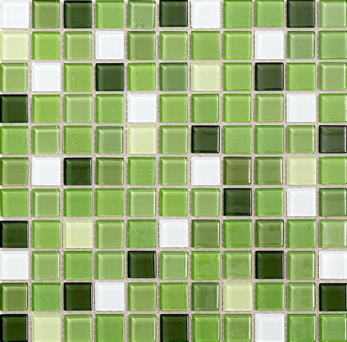 Мозаика 5MIX GREEN (300х300)