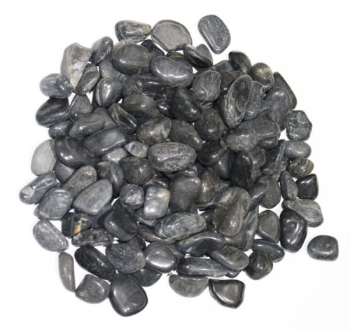 Камень Галька Black Polished (5-10)